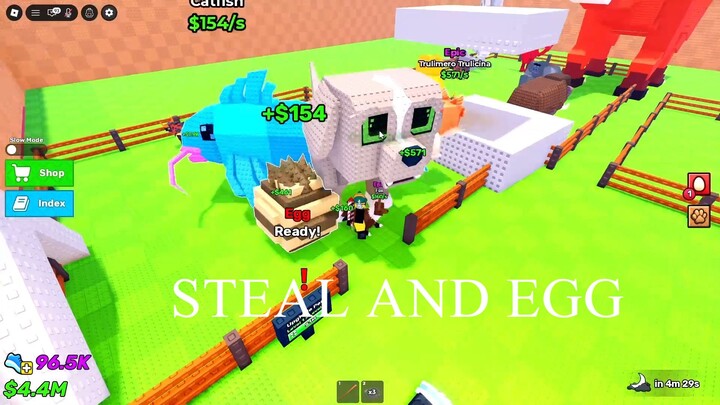 STEAL AND EGG