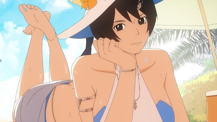 夏日黑土和夏日女忍们的满好感隐藏cg！