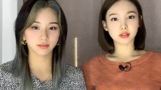 孙彩瑛与娜琏子瑜的可爱舞蹈