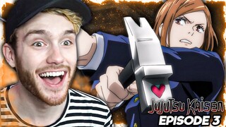 Nobara Kugisaki Is The Girl of Steel!! | Jujutsu Kaisen Ep. 3 REACTION