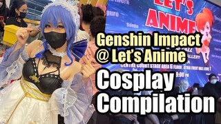 Genshin Impact at Let's Anime Cosplay Event [Cosplay Compilation]