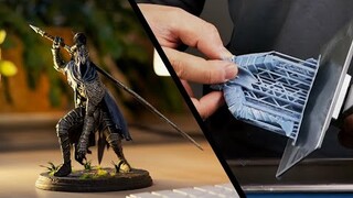 Anet N4 – Ultimate detail 3D printing // 3D Knight Artorias from 'DARK SOULS'