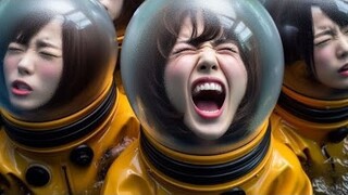 ahappy girls in latex full face gas masks designs ideas