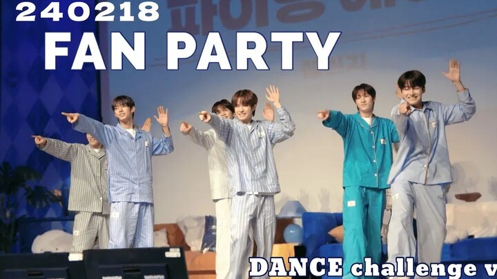 【TWS】Tổng hợp thử thách nhảy ngẫu nhiên | 240218 Fanparty mặc đồ ngủ