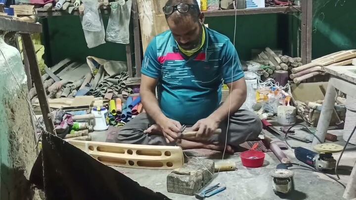 My New Bat Reparing 🏏❤️ Tennis cricket bat #cricket #cricketlover  #sonuhandcamff