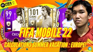 Kalkulasi Event Summer Vacation! 99 Vacation Player Itu F2P?! | FIFA Mobile 22 Indonesia