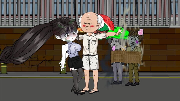 Episode 4: The old man meets and saves the cuckold! And he gets a free meal!