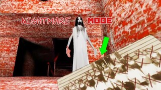 Slendrina The School Nightmare Mode Full Gameplay | Nightmare Mod