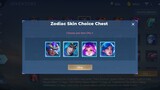 CLAIM TODAY! FREE GUARANTEED ZODIAC SKIN + ASPIRANTS EVENT CLAIM EPIC SKIN MOBILE LEGENDS BANG BANG