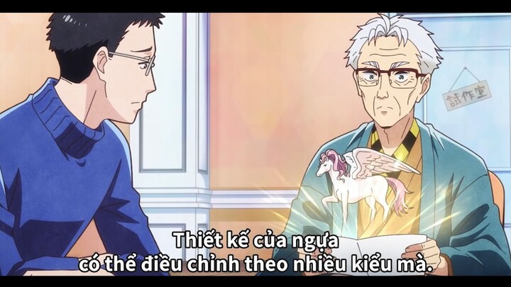 Vị thần phát sáng mang tên kỳ lân hay sao, trông lạ quá - #anime