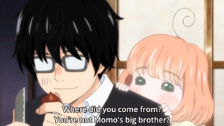 Momo chan Cô bé có gương mặt quả đào giỏi nũng nịu-  3-gatsu no lion