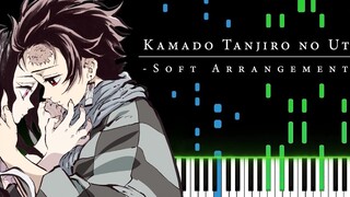 【特效钢琴】鬼灭之刃OST《灶门炭治郎之歌》，温柔，勇敢，且强大