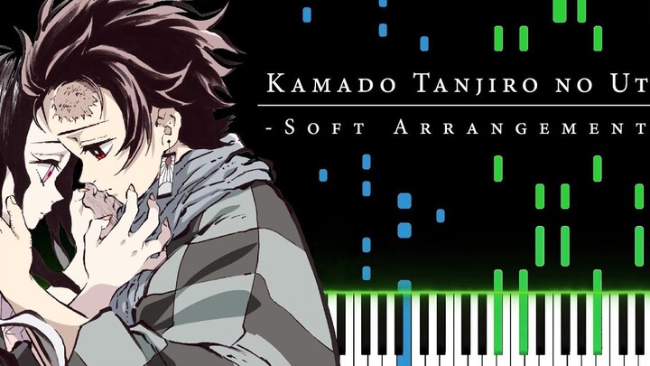 【特效钢琴】鬼灭之刃OST《灶门炭治郎之歌》，温柔，勇敢，且强大