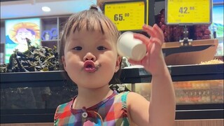两岁宝宝花40块钱独自购物是否能完成任务#人类幼崽#记录真实生活#露兮粑粑