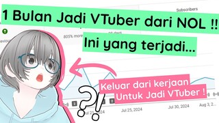 1 Bulan Jadi VTuber dari NOL !! Ini yang terjadi...