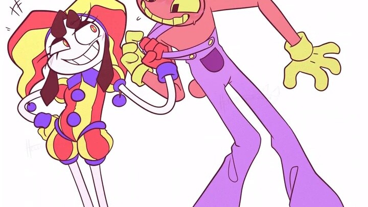 แฟนฟิคชั่นคณะละครสัตว์ Magic Numbers (ชุดสาวใช้ของ Jax น่ารักจัง)