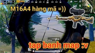 PUBG Mobile - Trên Tay M16A4 Draconian Champion Với Scope 6x Tap Full Auto