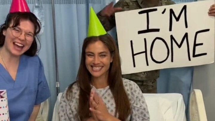 Wife Due to Give Birth Celebrates Her Birthday—Soldier Husband Sneaks Home to Surprise Her