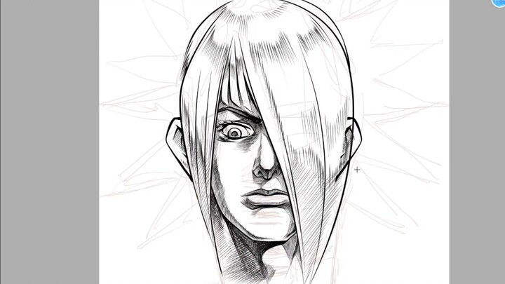 Draw a JOJO-style avatar for Xiaoao [JOJO-style avatar issue 6]