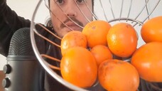 ASMR MANDARIN ORANGE (EATING SOUNDS & HAND MOVEMENTS)