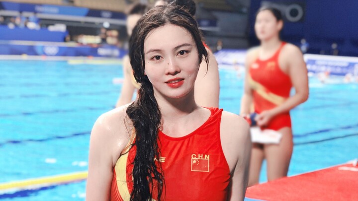 Ya ampun! Apa semua pemain polo air sekarang ini peri?! Cantik dan keren banget, keren banget! [Xion