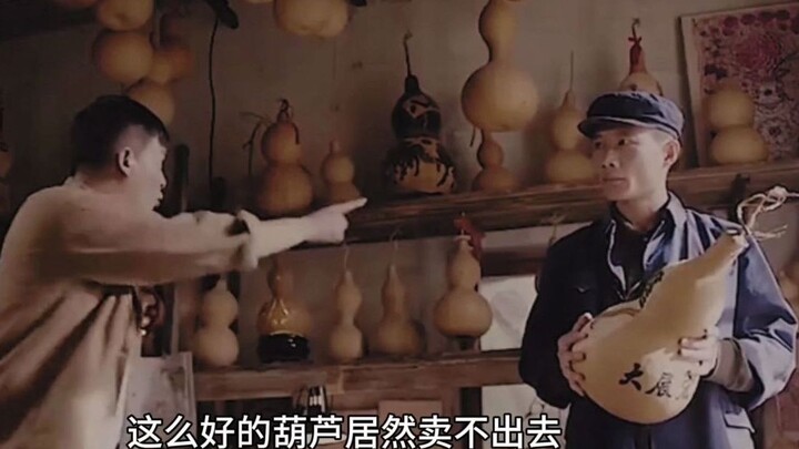 No one’s buying these hand-carved gourds—they’re all complaining they’re too expensive. But when the