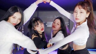 Real-person studio choreography! AI virtual girl group MAVE's debut song original choreography demo