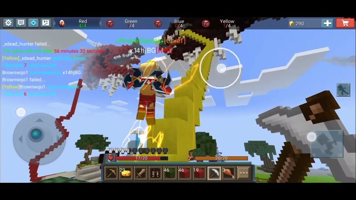 Playing Blockman Go for the first time in 3 months