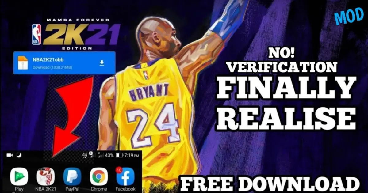 How To Download Nba2k21 Android Game Finally Released MOD EDITION With  Gameplay - Bilibili
