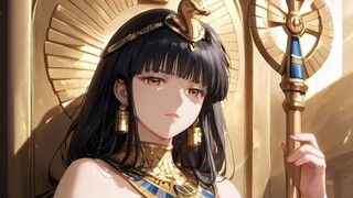 Even if the character weight is increased greatly, it can't suppress the Egyptian elements.