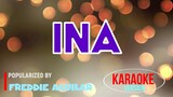 Ina - Freddie Aguilar | Karaoke Version |🎼📀▶️