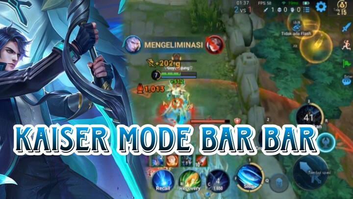 KAISER MODE BAR BAR