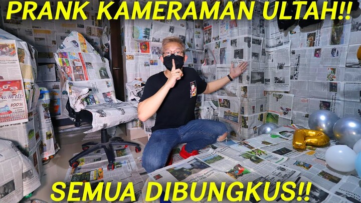 BUNGKUS SELURUH KOSAN PAKAI KORAN!!