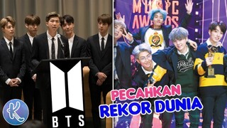 Pecahkan Rekor Bertut-Turut! Ini Dia Deretan Rekor yang Berhasil Diraih BTS dalam Sejarah Musik Kpop