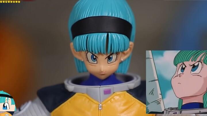 [Video ulasan Congcong-chan] Gambar pakaian luar angkasa Bulma-Pahlawan duel musuh lama [Dragon Ball