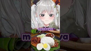Ada yang sudah tau sejarah nasi 1 ini ? #shorts #vtuberindonesia #vtuber #nasiudukbetawi