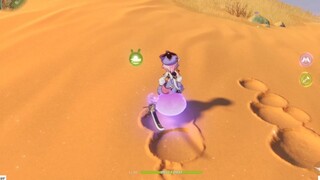 Just in case someone doesn't know that Dolly Punch can make a pit in the sand XD