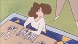 Crayon Shin-chan has been doing this for five years and is very familiar with the way the father and