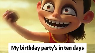 Phiên bản tiếng Anh: Na Tra mời Ngao Bính tham gia tiệc sinh nhật