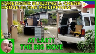 V343- Pt 67 FOREIGNER BUILDING A CHEAP HOUSE IN THE PHILIPPINES - Retiring in South East Asia vlog