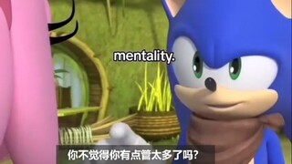 Adegan Amy yang terkenal di Sonic Boom