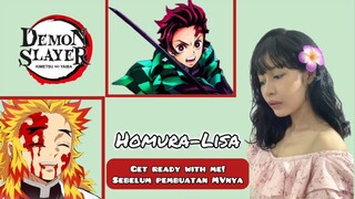 INTIP YUK! 🫣 Proses Pembuatan MV Homura Ost Demon Slayer | Luky Cwan99