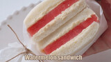 Food making- Watermelon sandwich