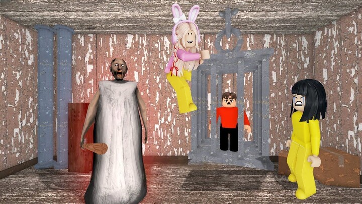 Yuta Ditangkap Granny Mio Dan Baby Celine Bantu Lepasin  ROBLOX