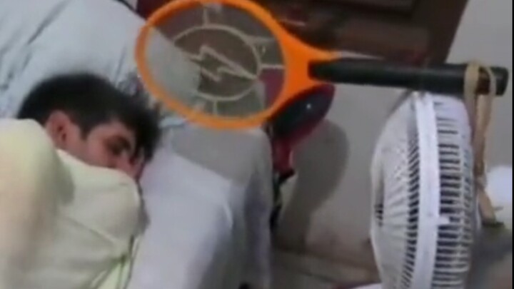 "One of the mosquito and I must die tonight!"