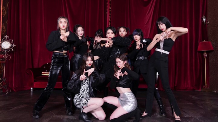 9人9色，出道即巅峰！THE9《斯芬克斯》超高还原全曲实力翻跳，这就是我奈！【魔都特嗲】