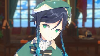 【原神MMD】在骑士团办公室跳舞的风神大人你喜欢吗 _ 温迪 LILAC
