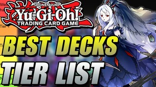 The most Powerful Yugioh decks Tier list! | Post September 25th Ban List!