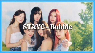 STAYC (스테이씨) - Bubble (Easy Lyrics)