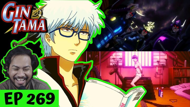 GINTOKI TEACHING STUFF IS THE BEST😂 | Gintama Episode 269 [REACTION]